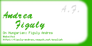 andrea figuly business card